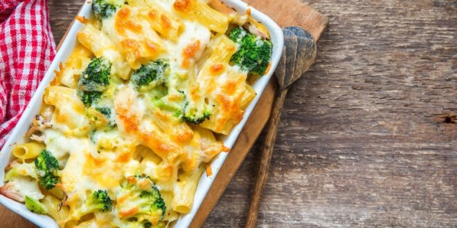 Pasta,Bake,With,Broccoli